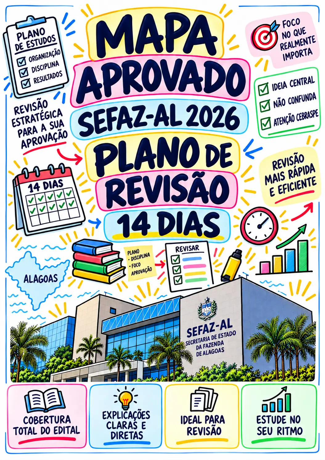 Capa do bônus Plano de Revisão 14 Dias